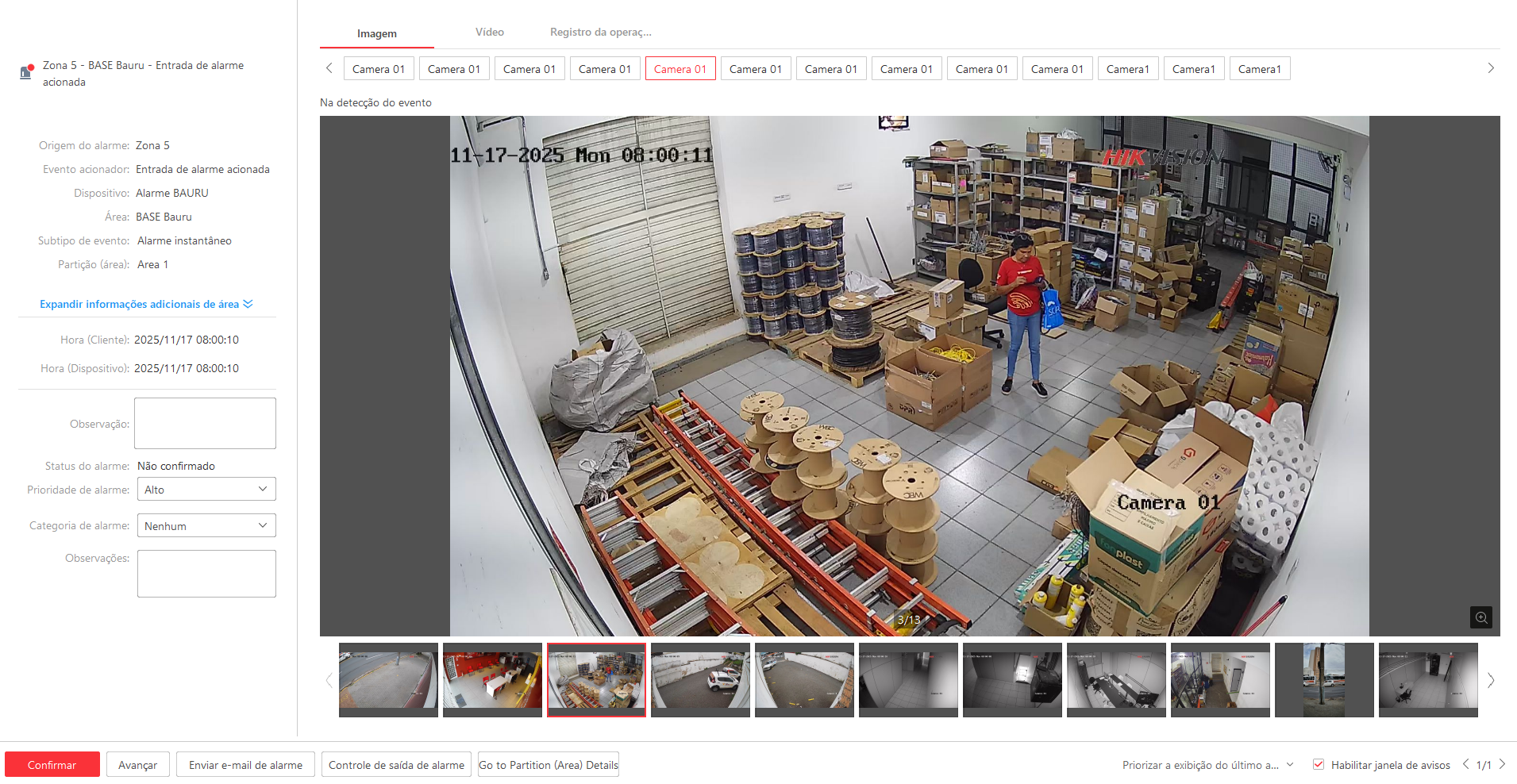 Imagem da ocorrência