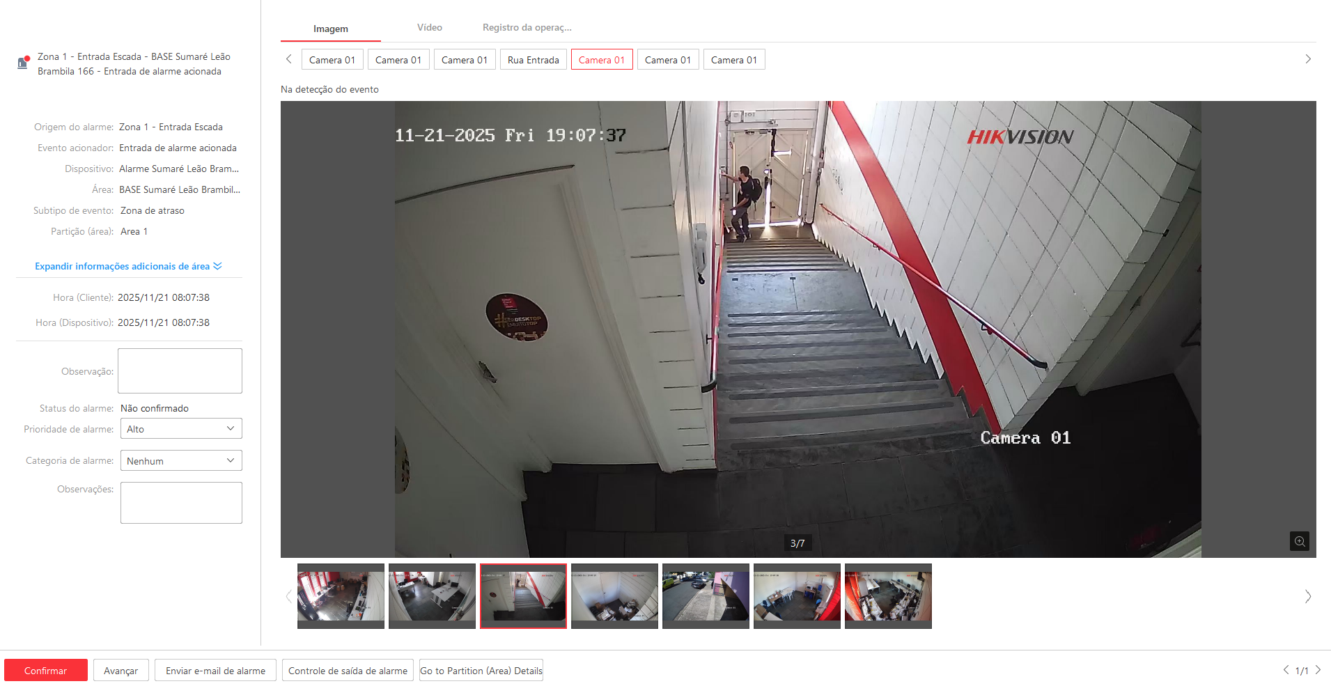 Imagem da ocorrência