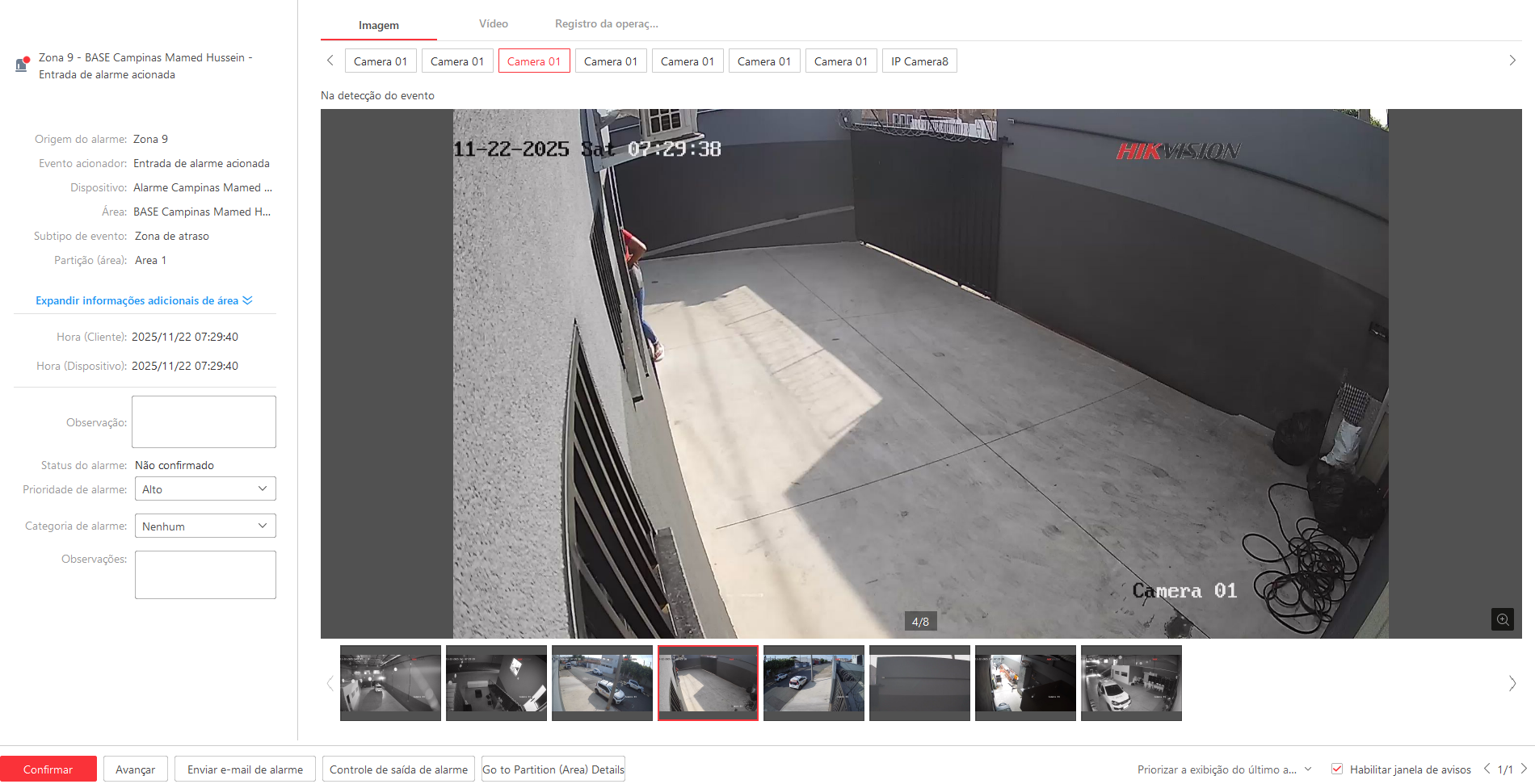 Imagem da ocorrência