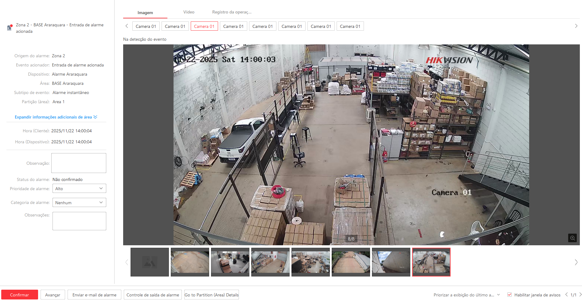 Imagem da ocorrência