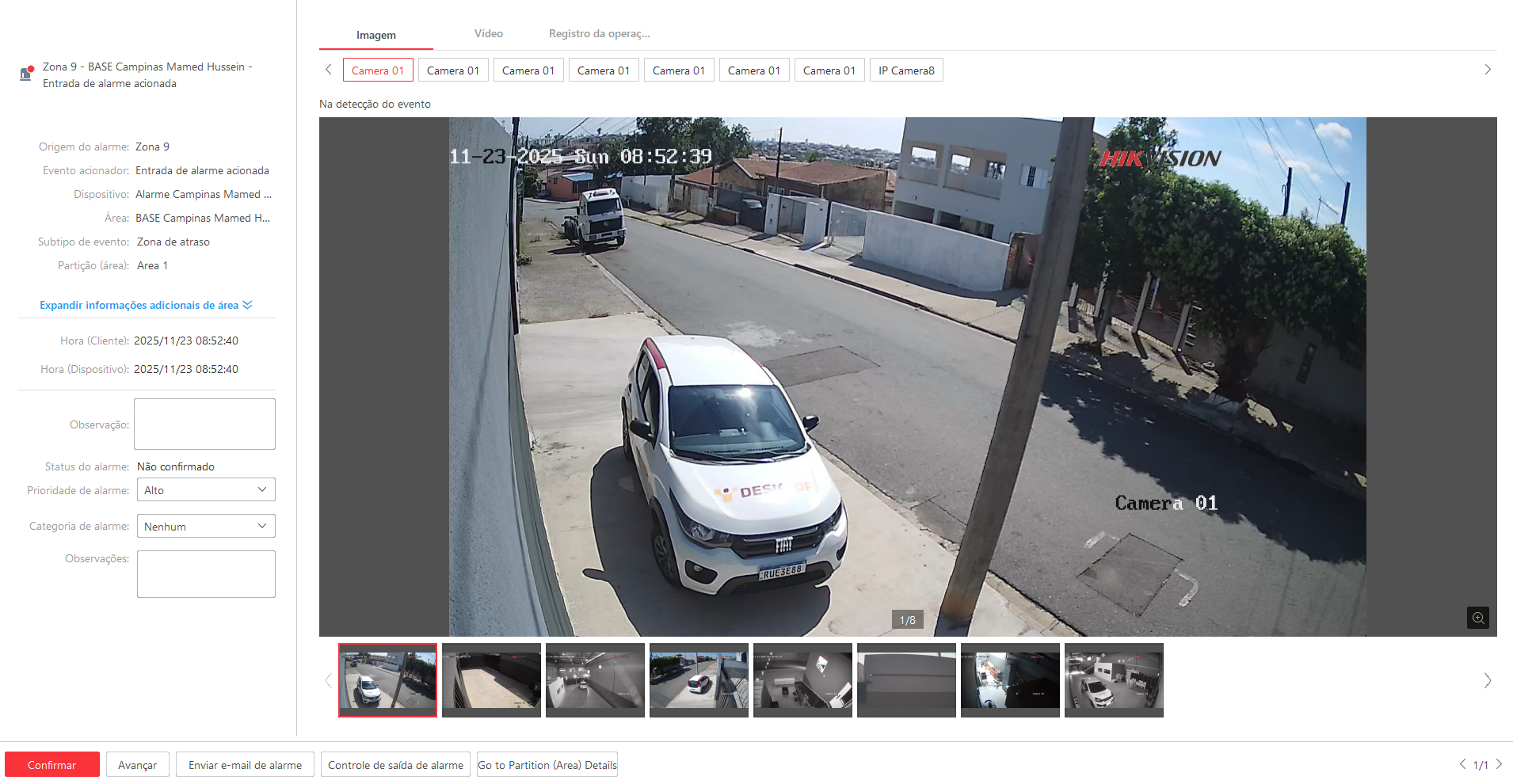 Imagem da ocorrência