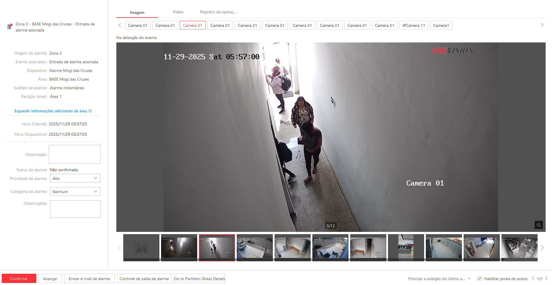 Imagem da ocorrência