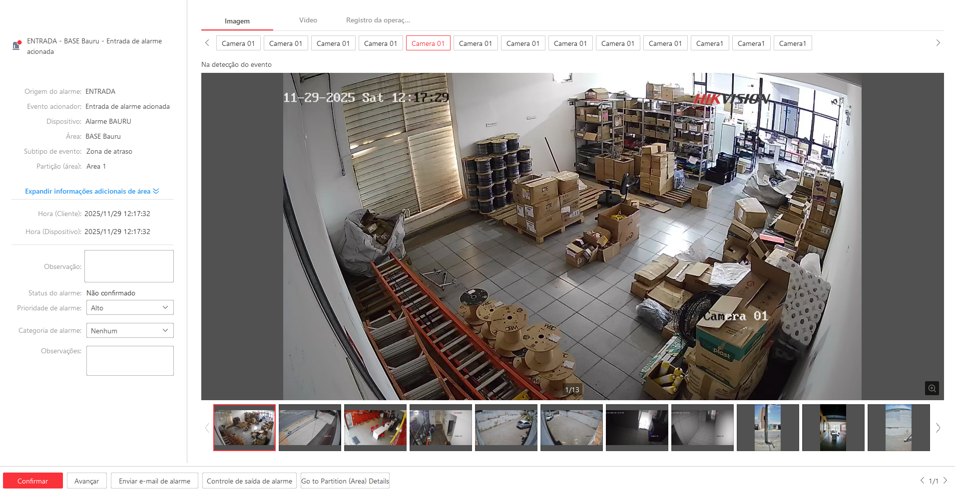 Imagem da ocorrência