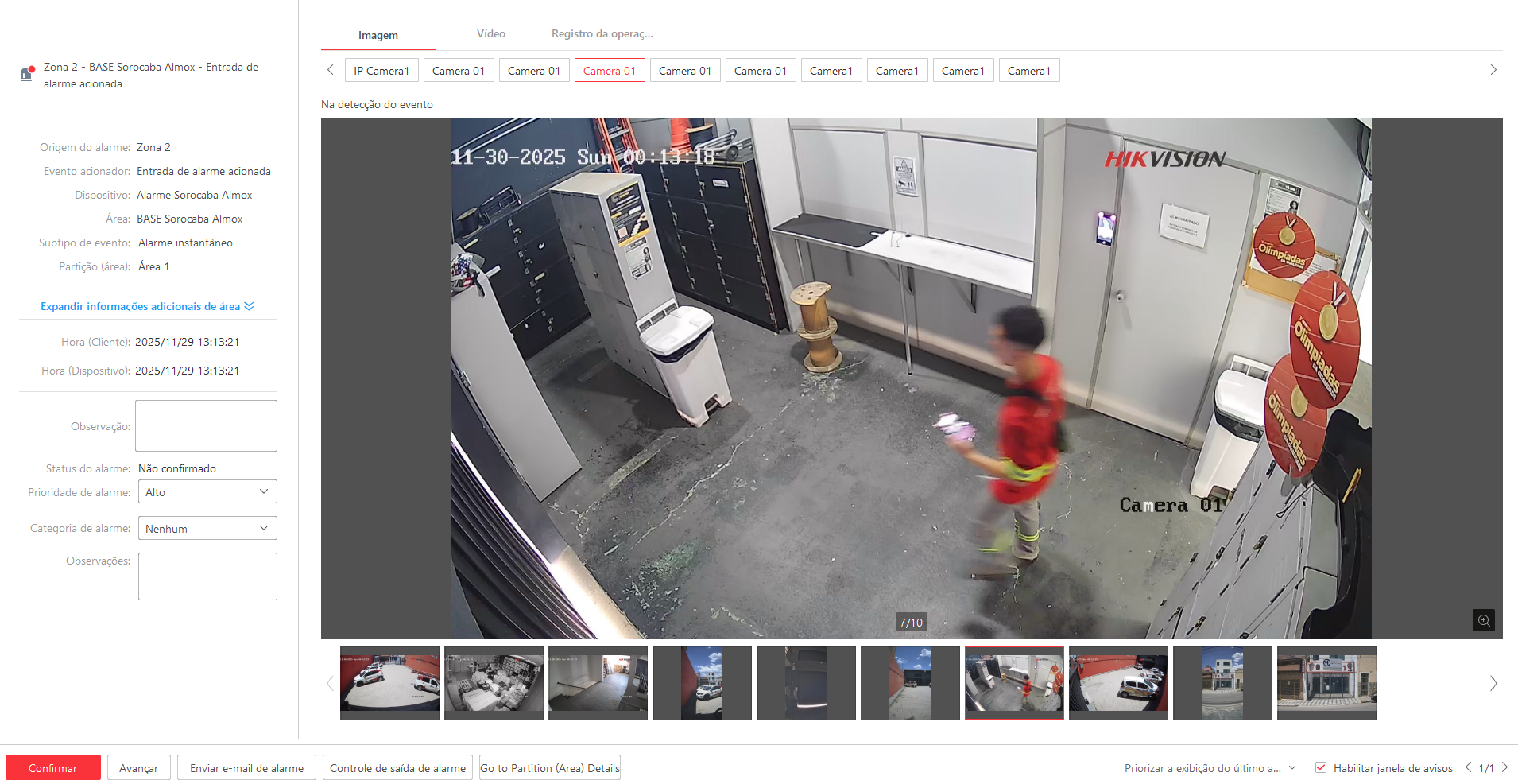 Imagem da ocorrência