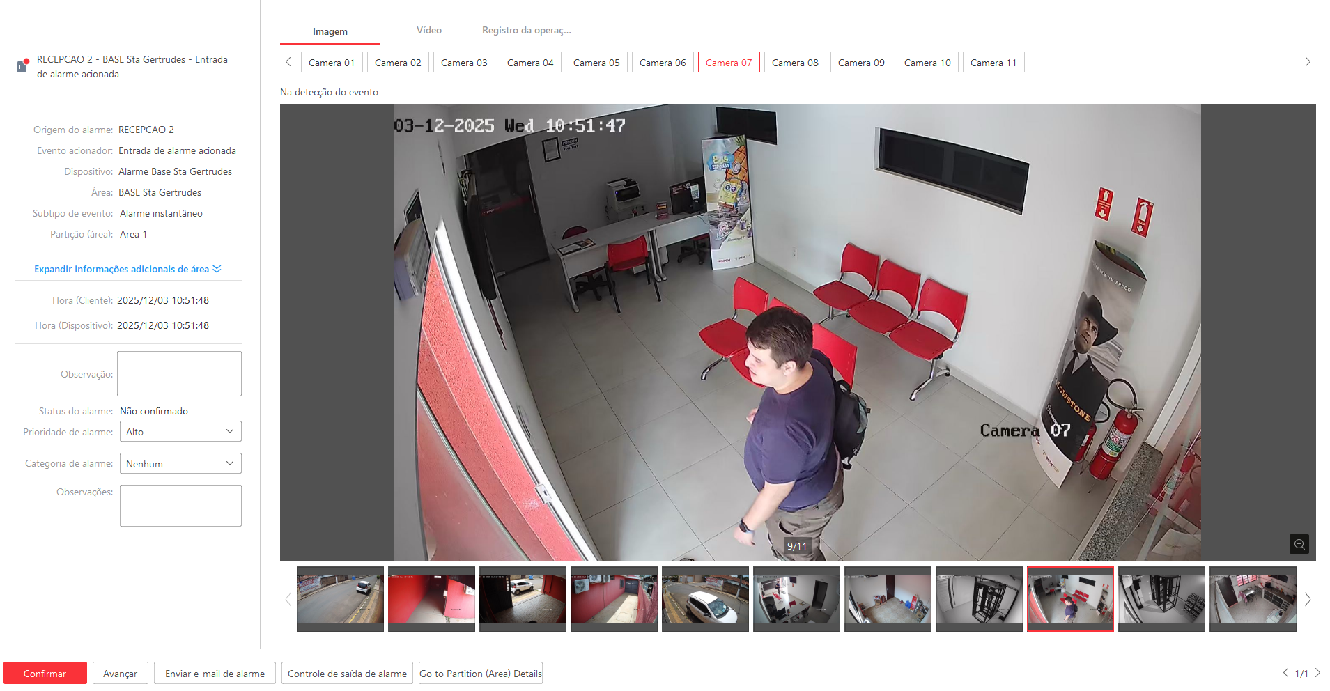 Imagem da ocorrência