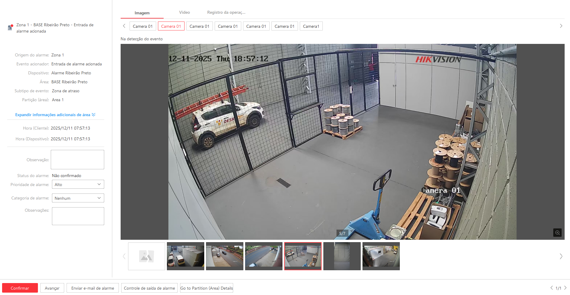 Imagem da ocorrência