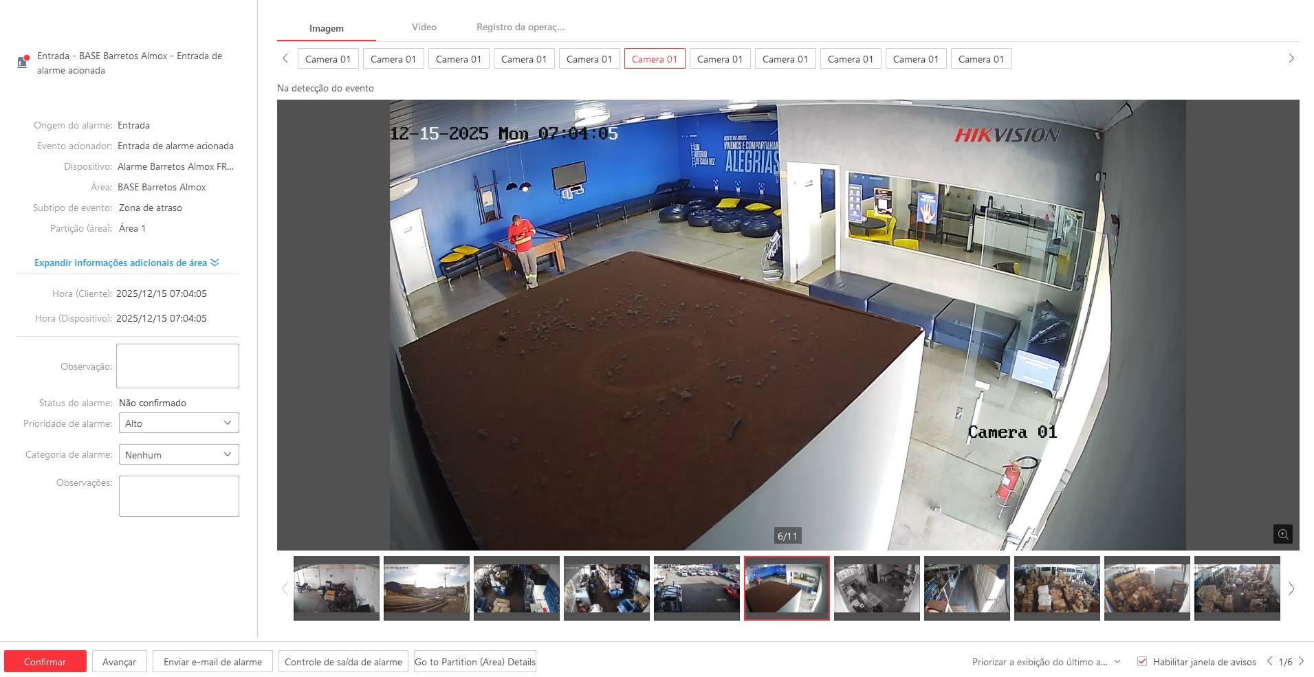 Imagem da ocorrência