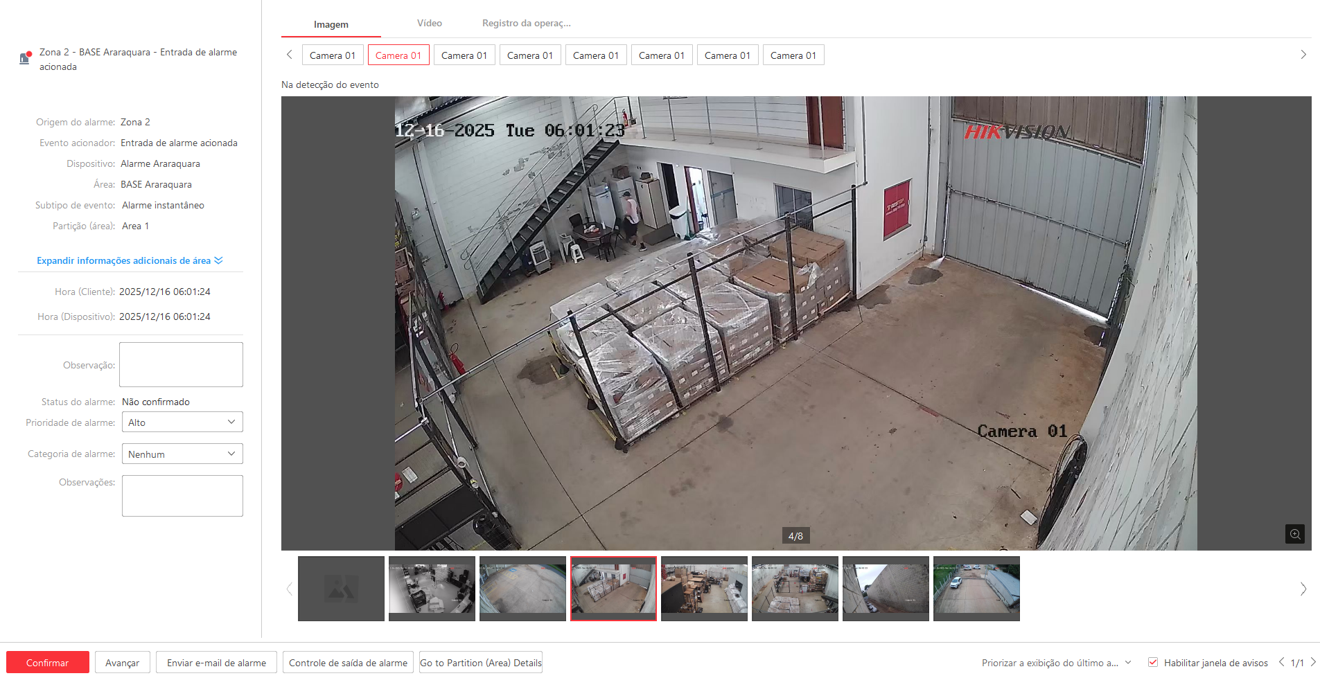 Imagem da ocorrência