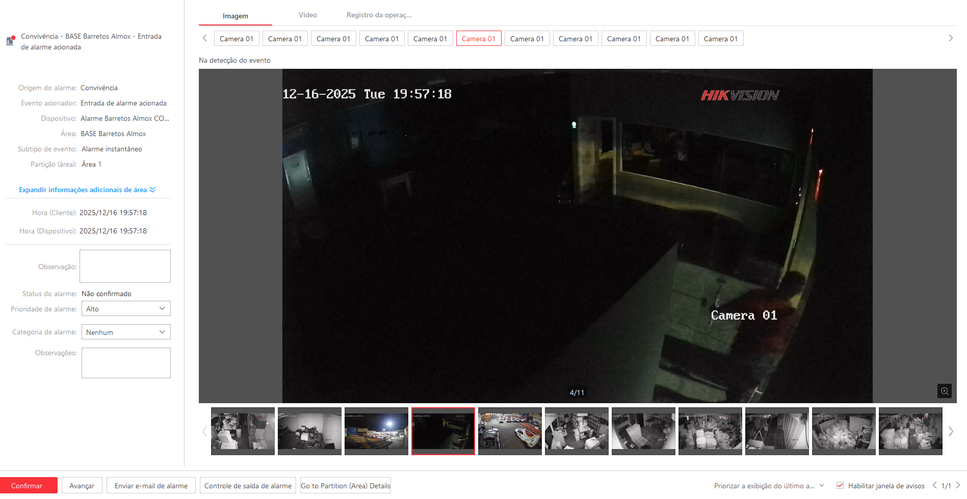 Imagem da ocorrência