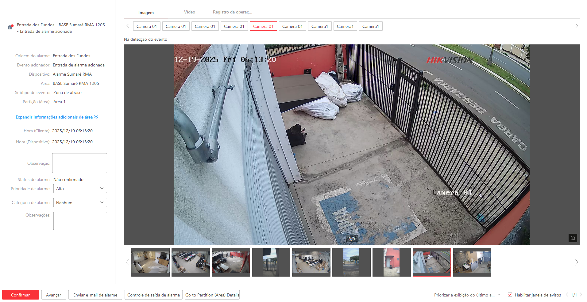 Imagem da ocorrência