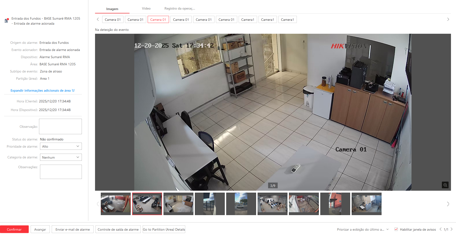 Imagem da ocorrência