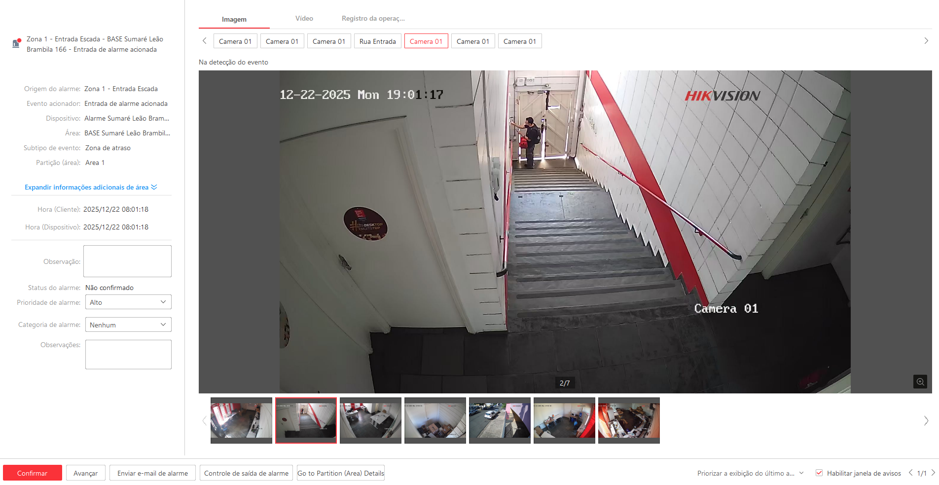 Imagem da ocorrência