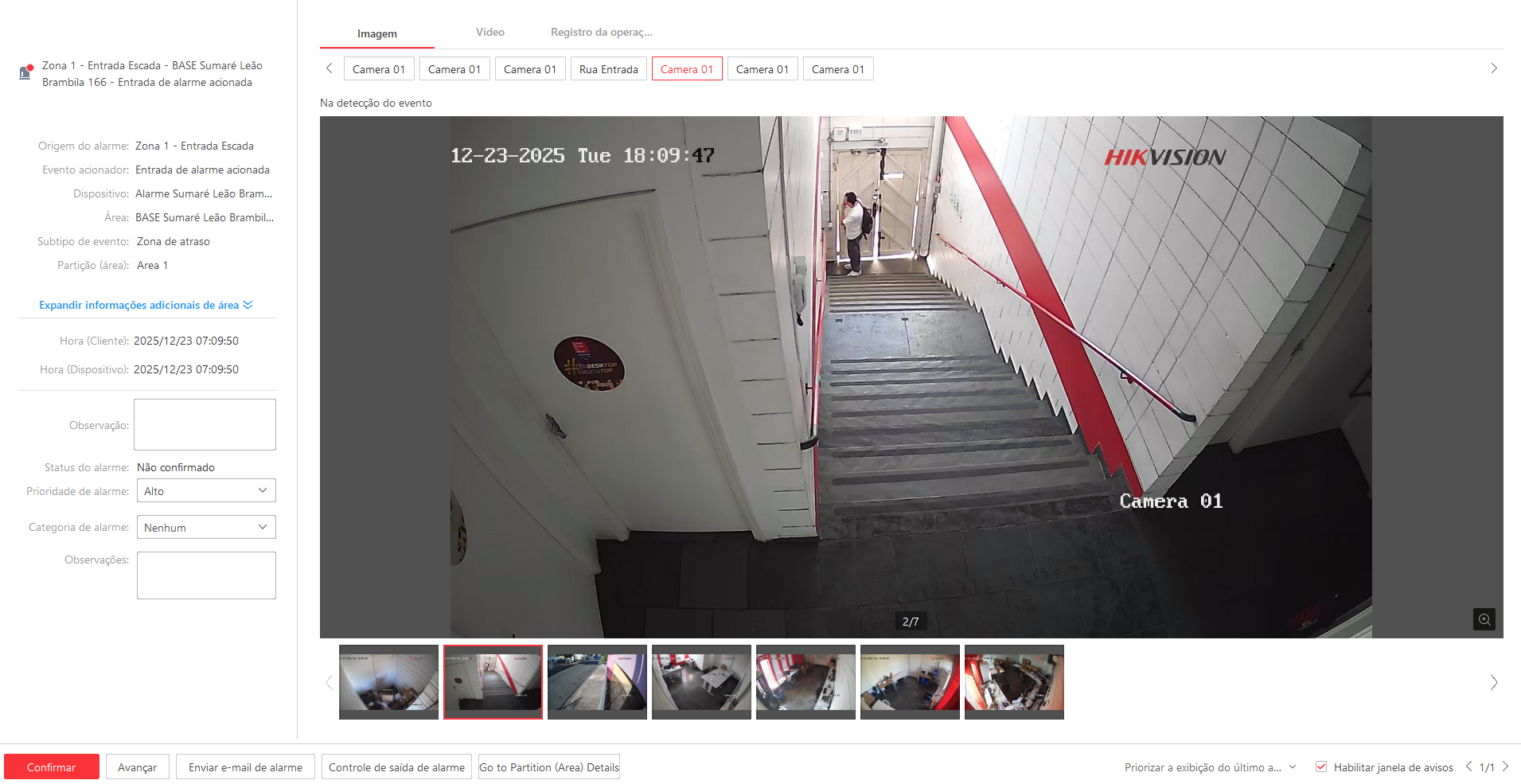 Imagem da ocorrência