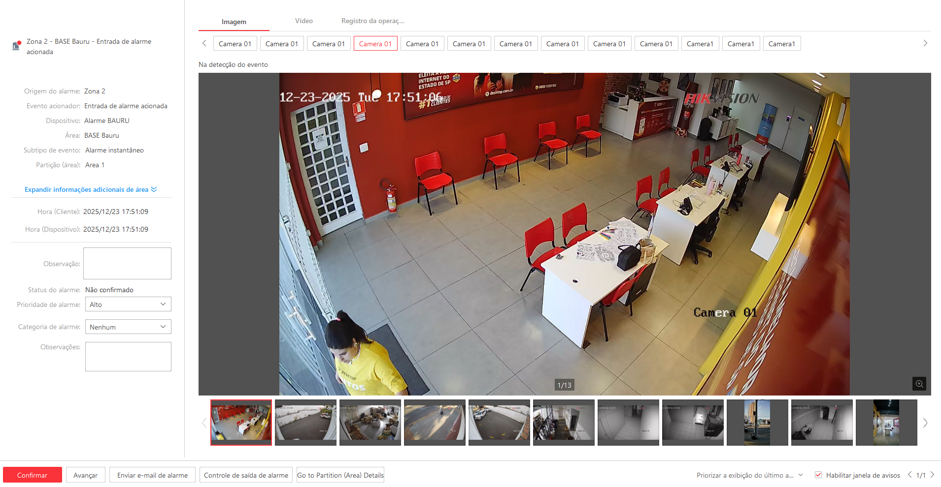 Imagem da ocorrência