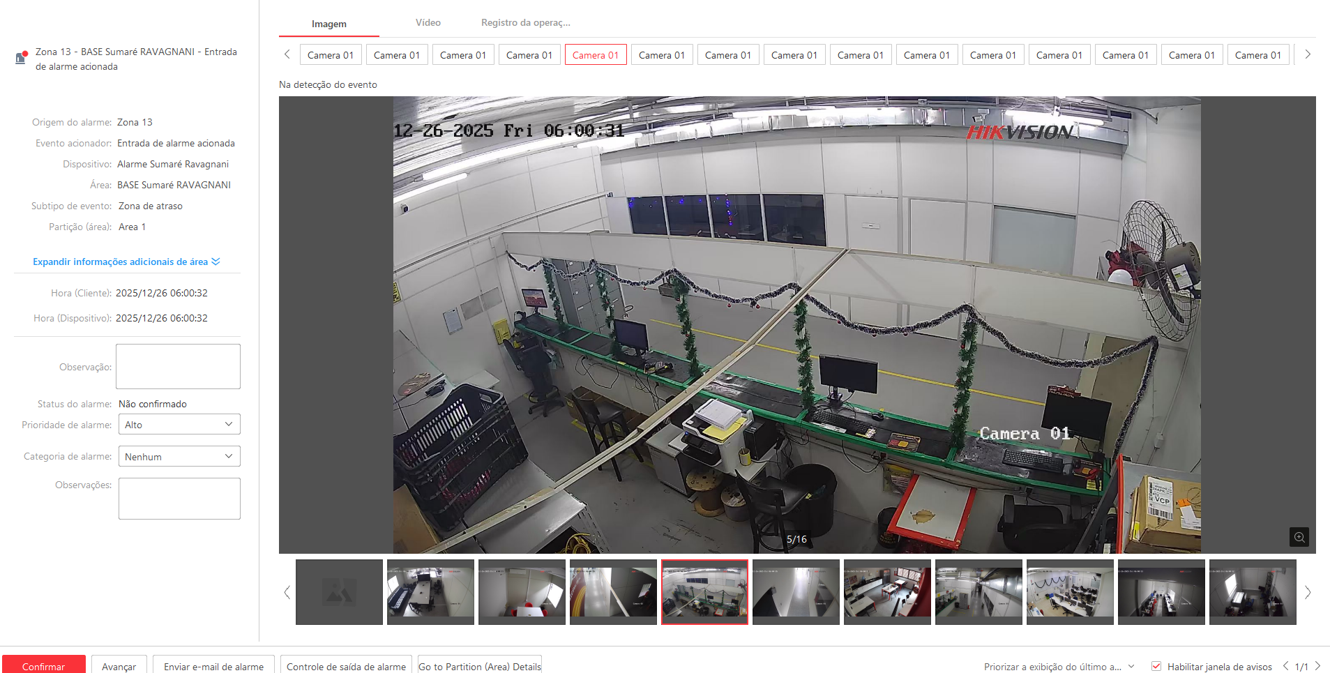 Imagem da ocorrência