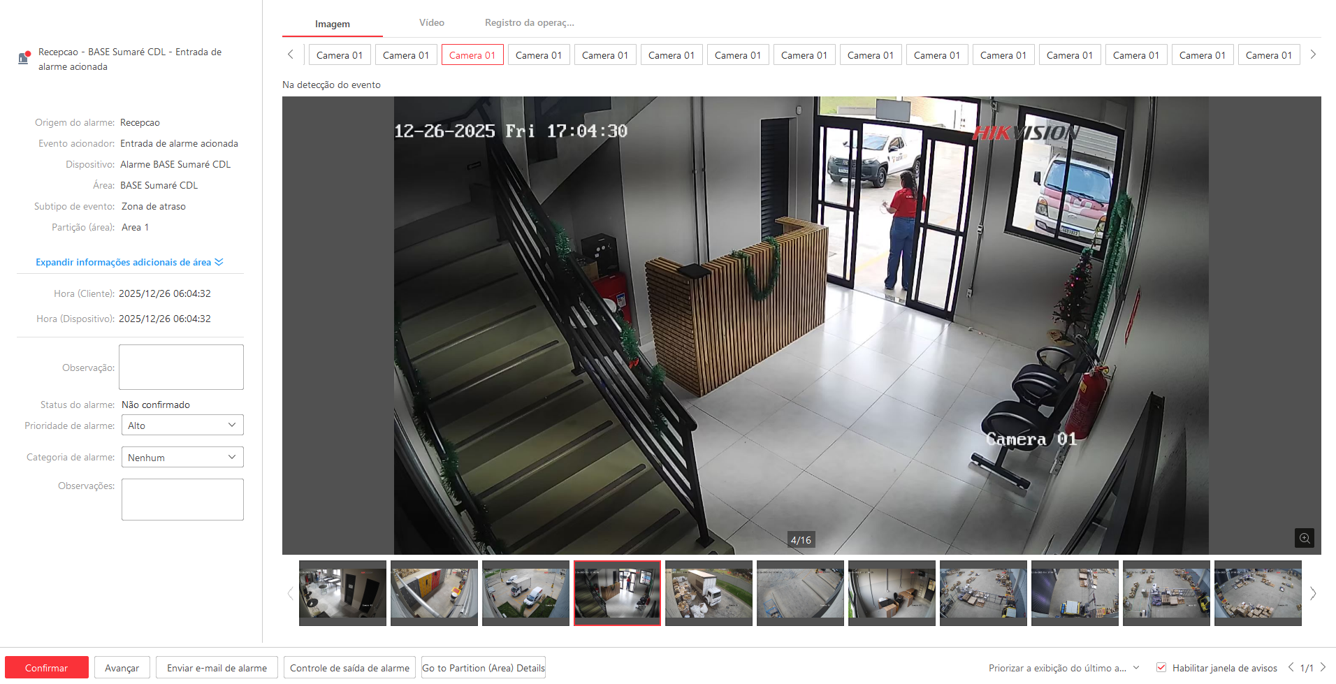 Imagem da ocorrência