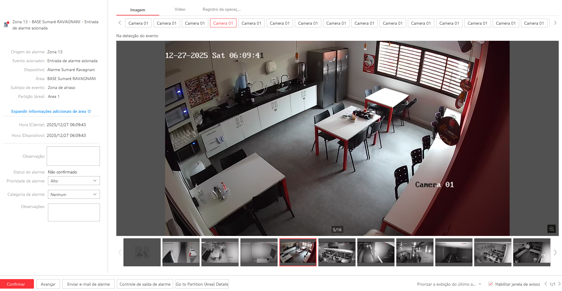 Imagem da ocorrência