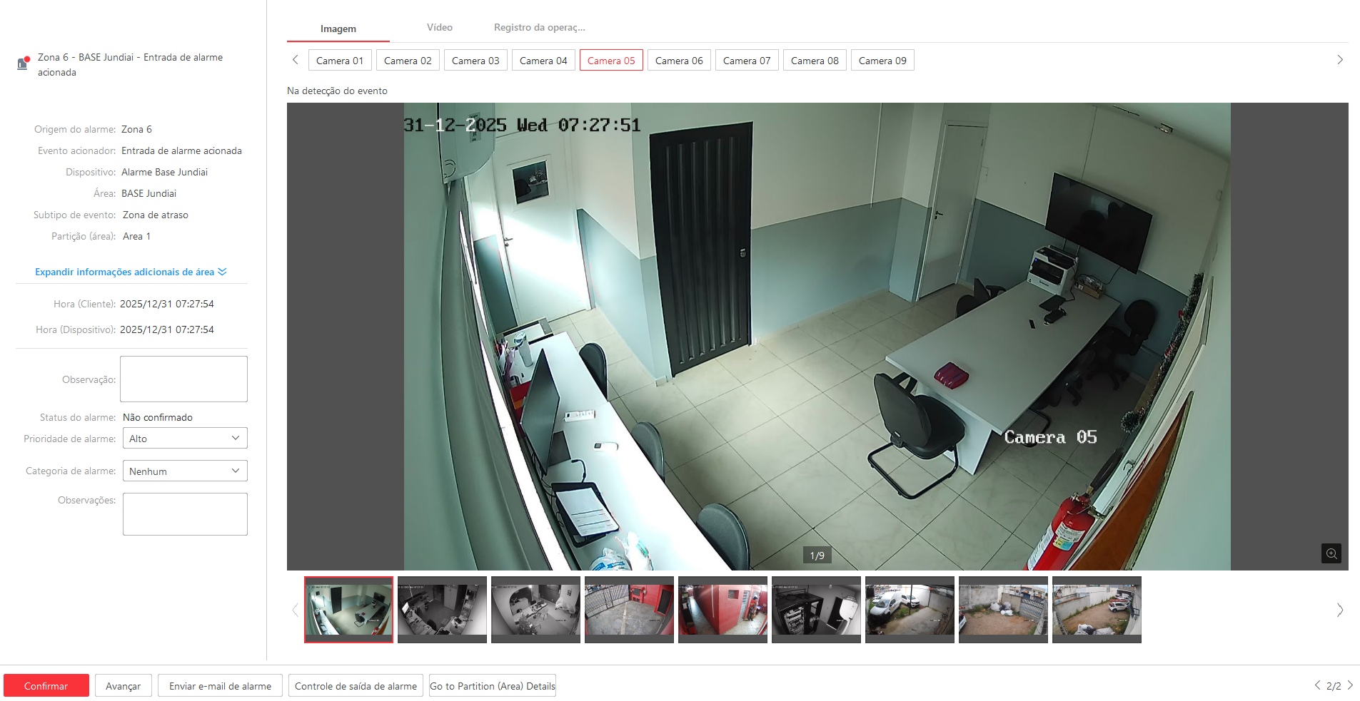 Imagem da ocorrência