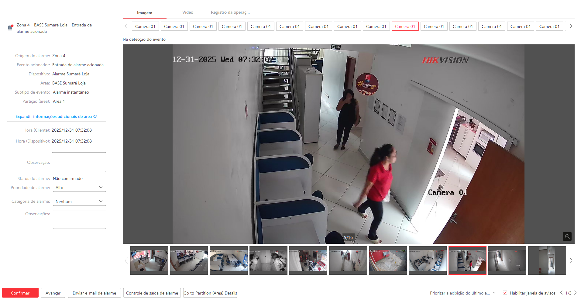 Imagem da ocorrência