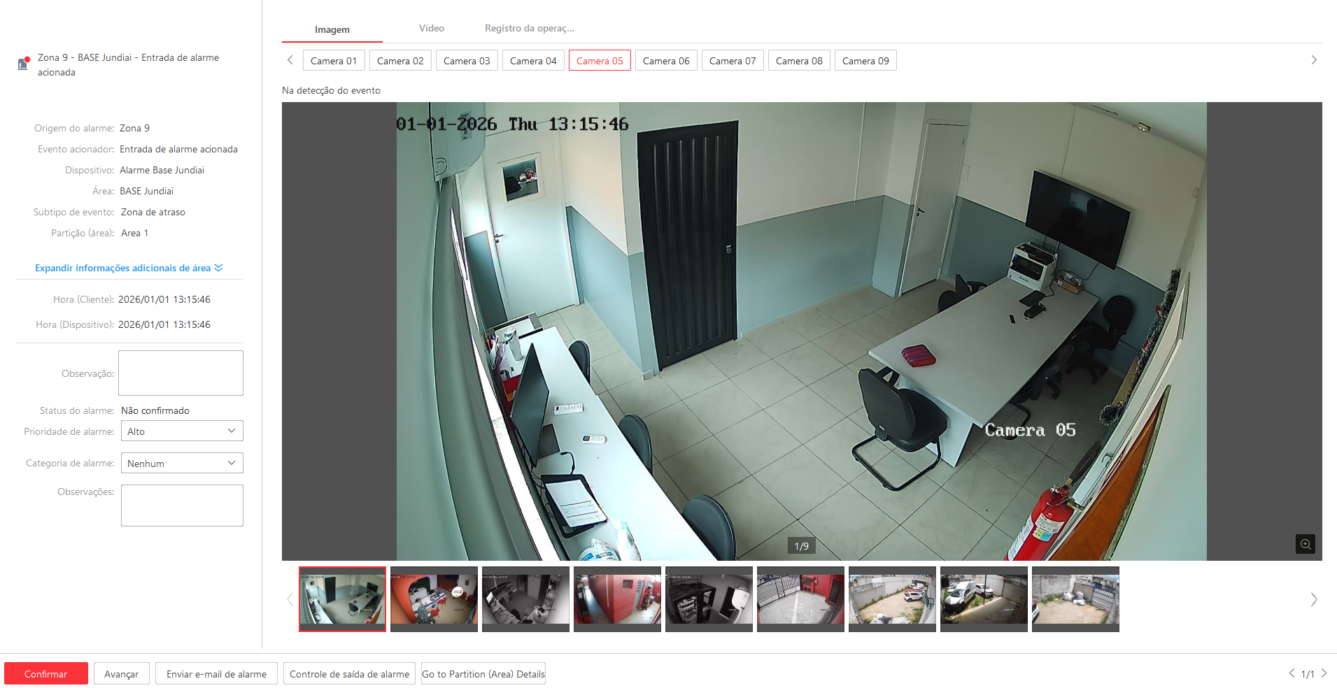 Imagem da ocorrência