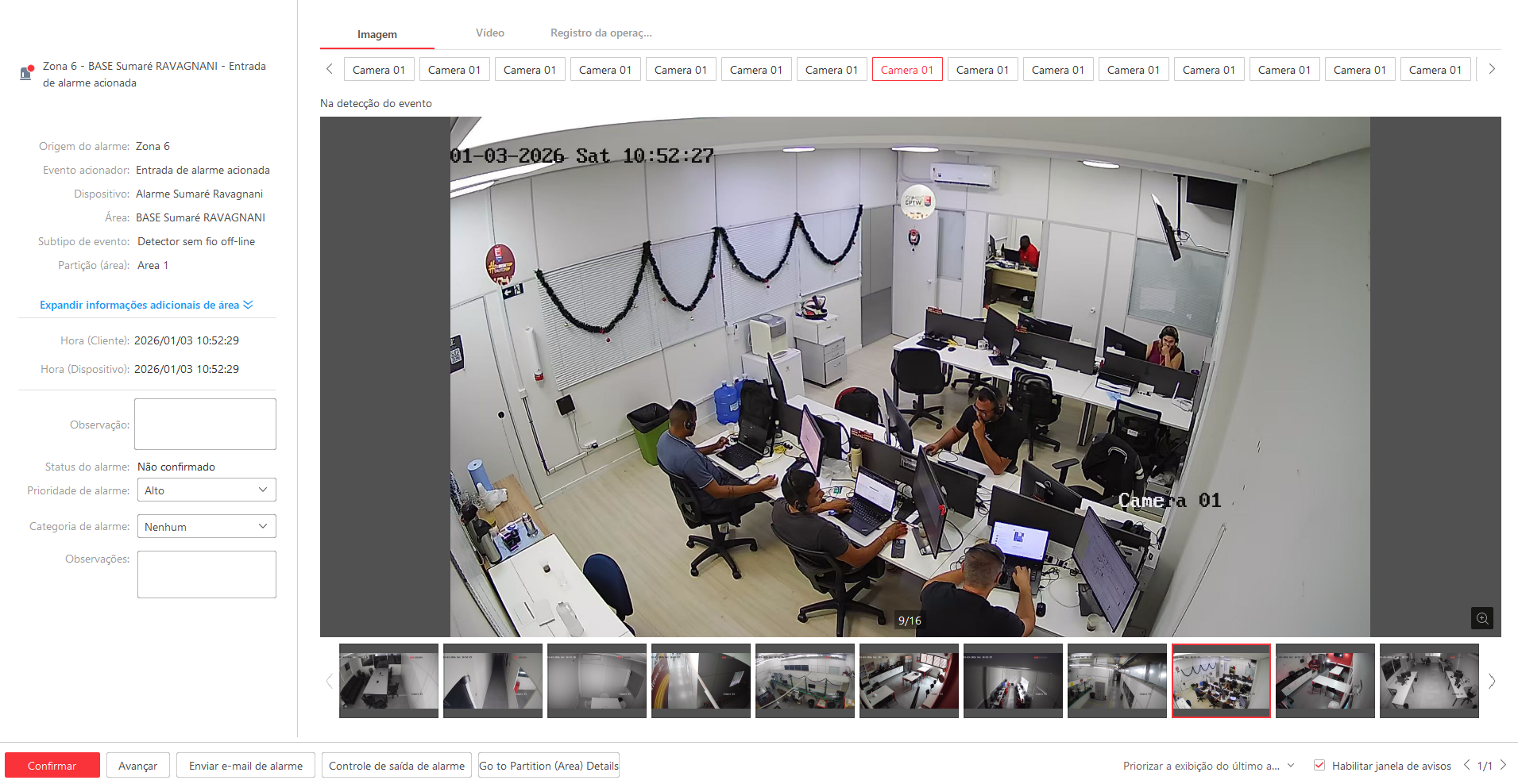 Imagem da ocorrência