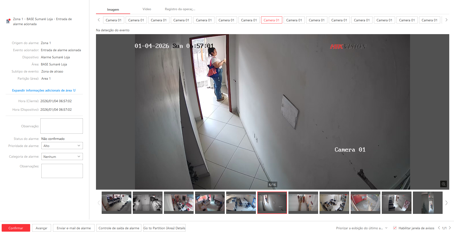 Imagem da ocorrência