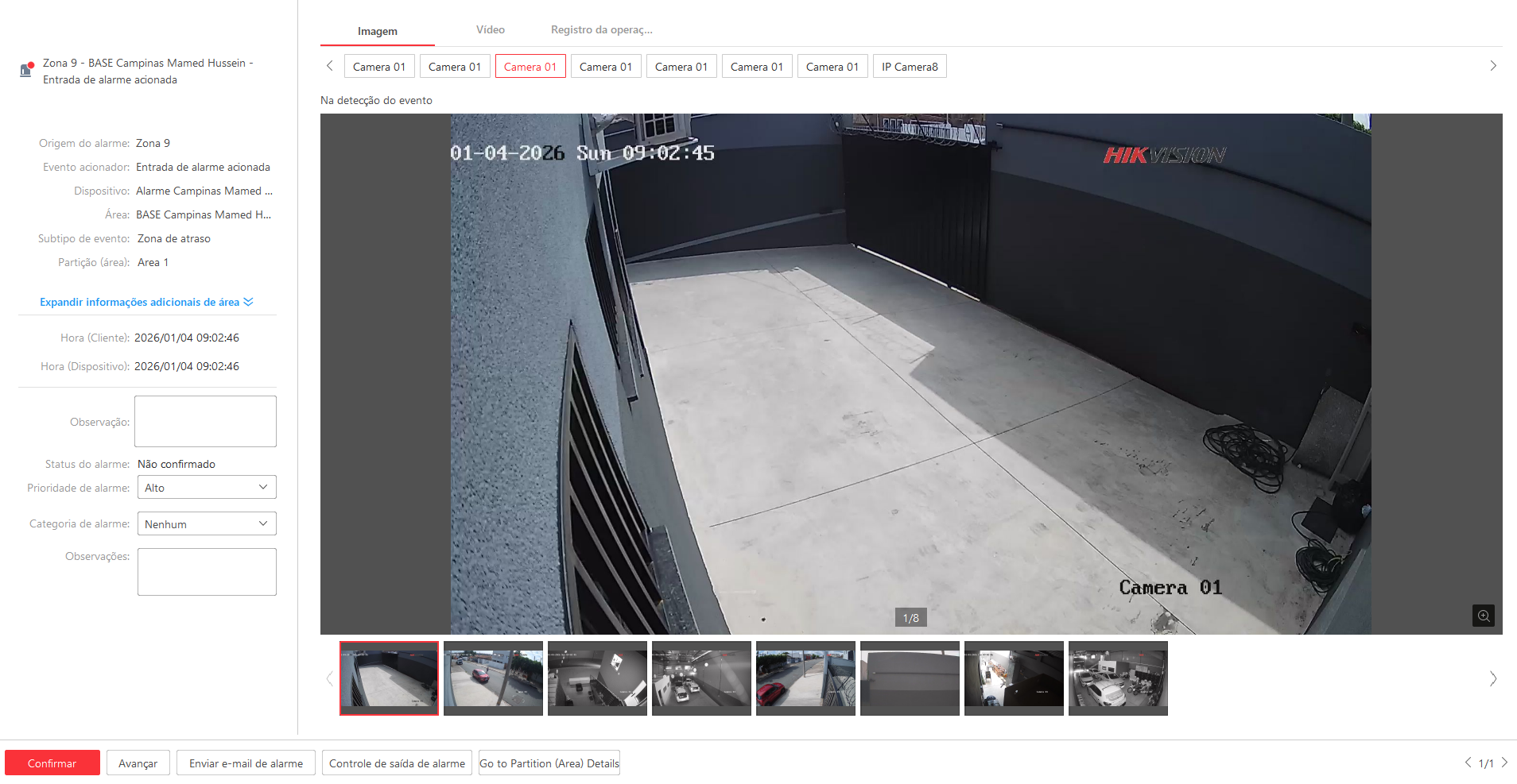 Imagem da ocorrência