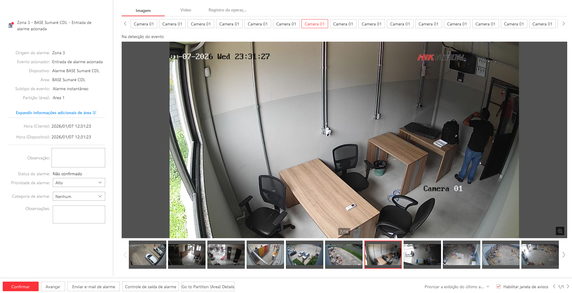 Imagem da ocorrência