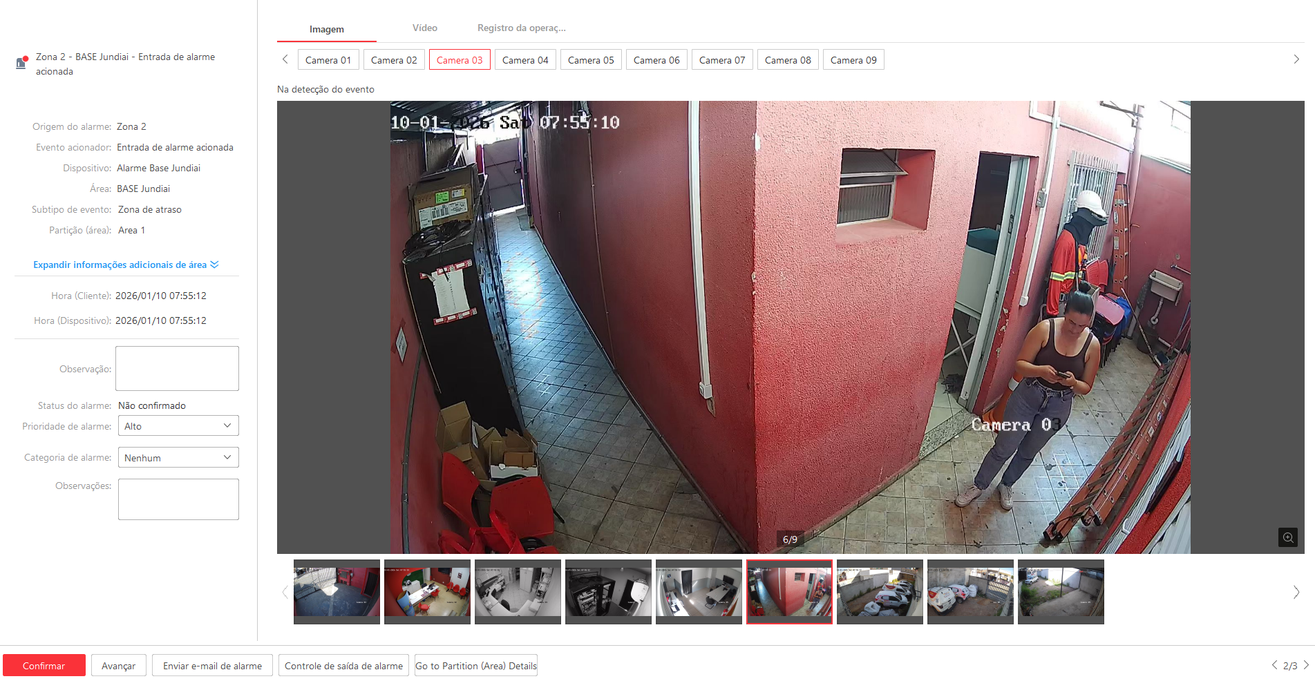 Imagem da ocorrência