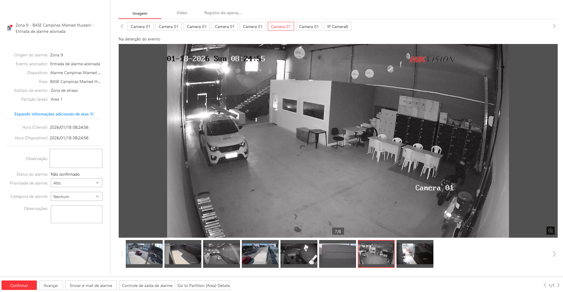 Imagem da ocorrência