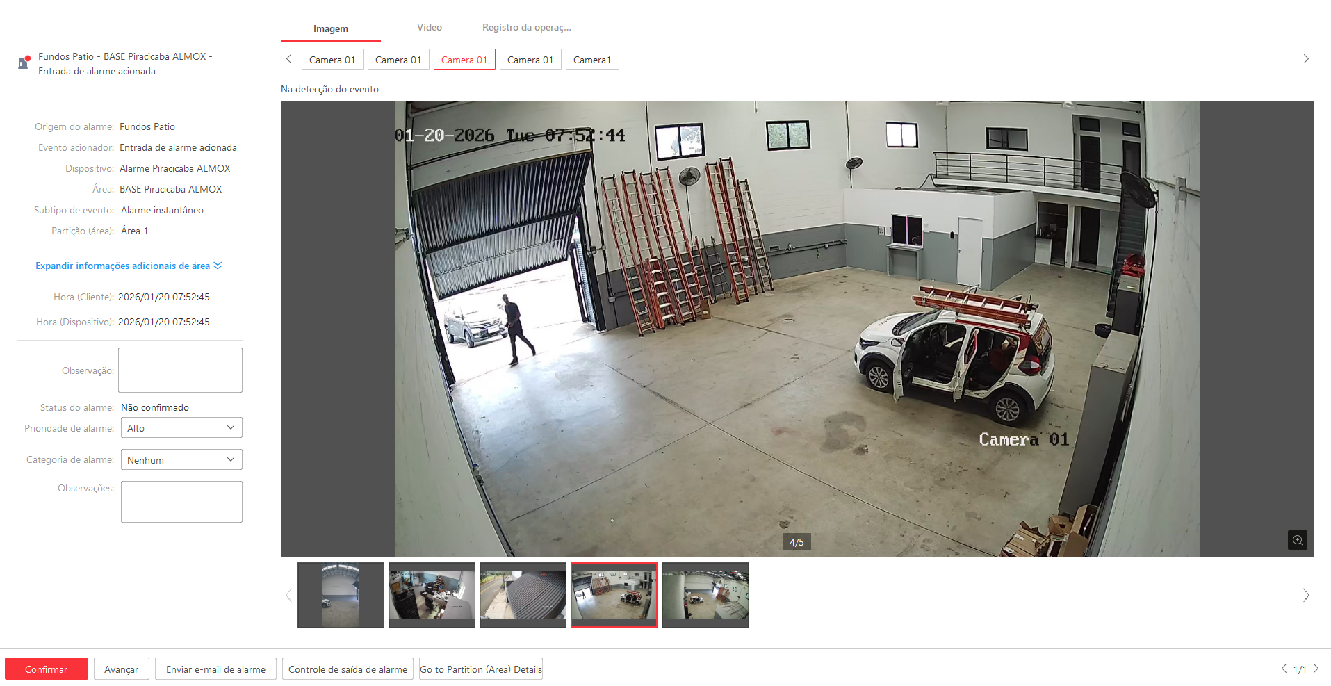 Imagem da ocorrência