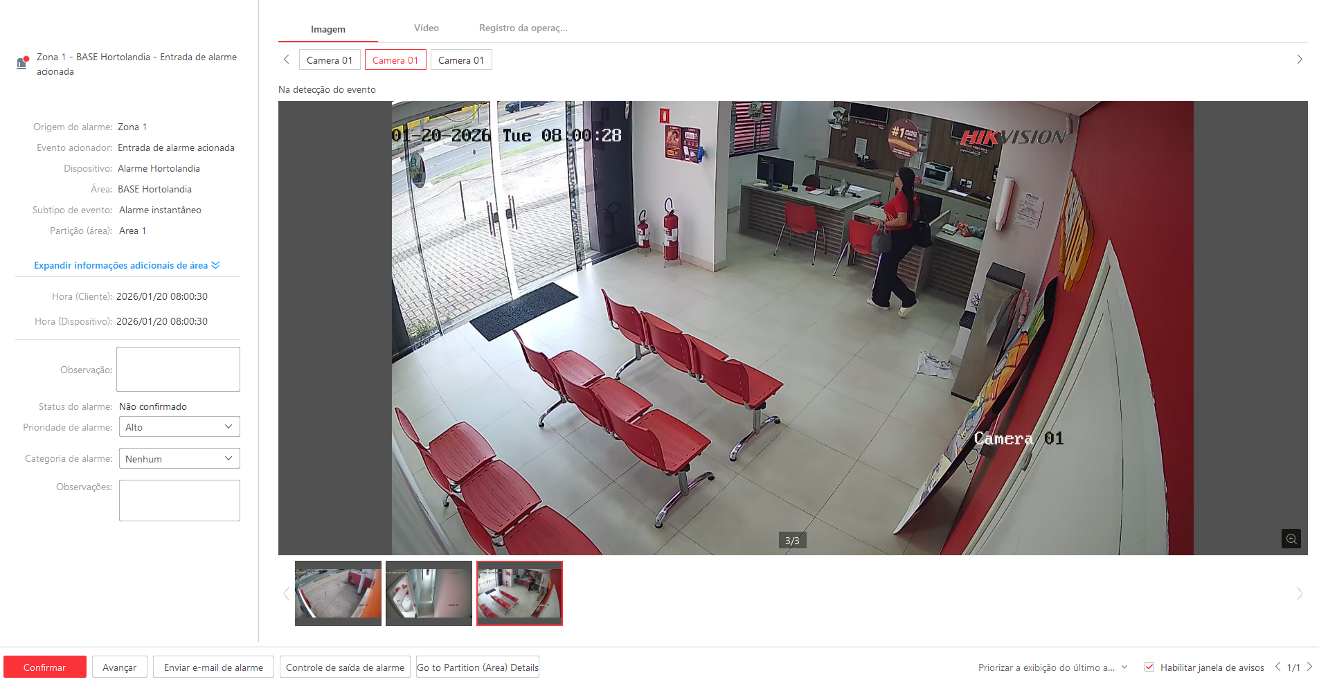 Imagem da ocorrência