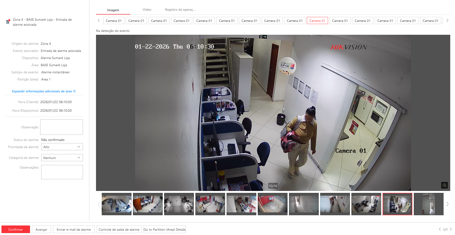 Imagem da ocorrência