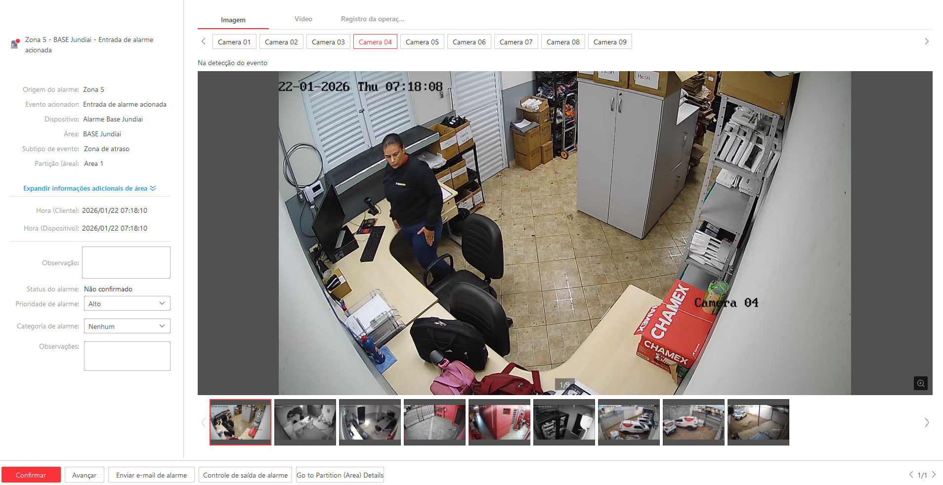 Imagem da ocorrência