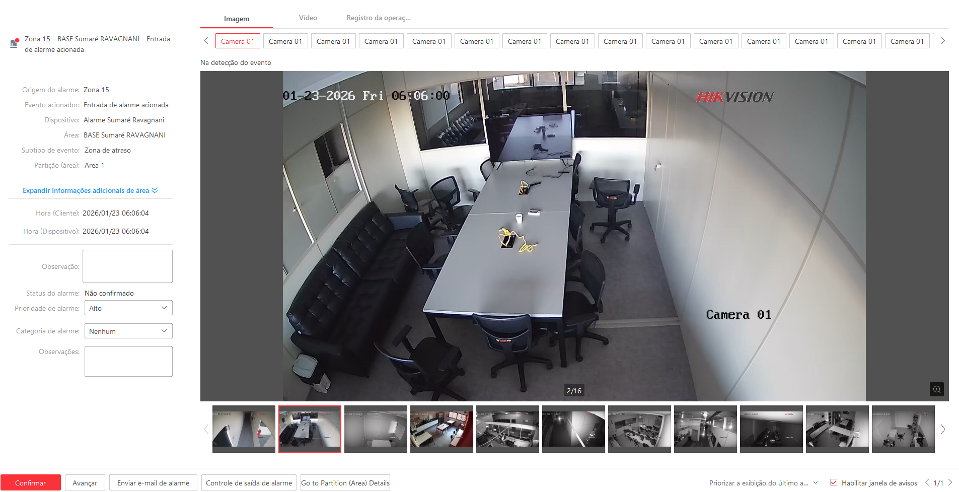 Imagem da ocorrência