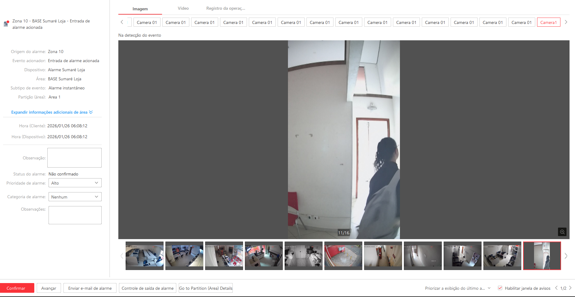 Imagem da ocorrência