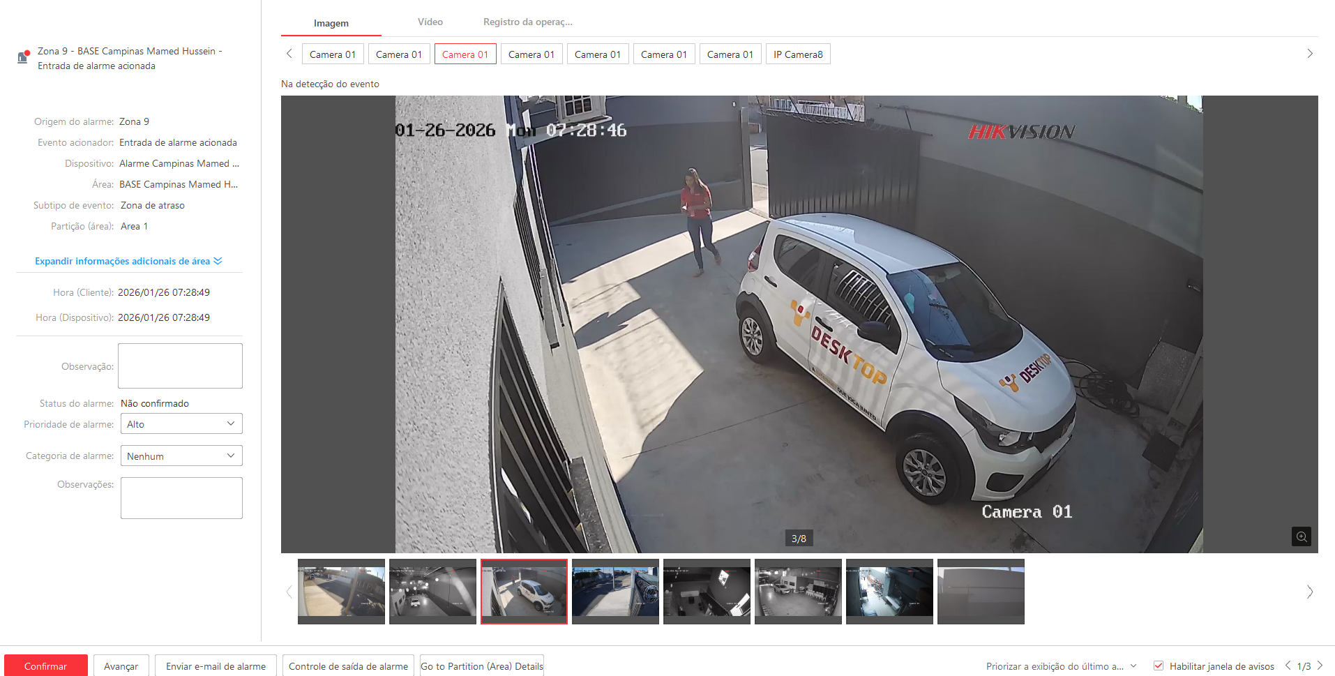 Imagem da ocorrência