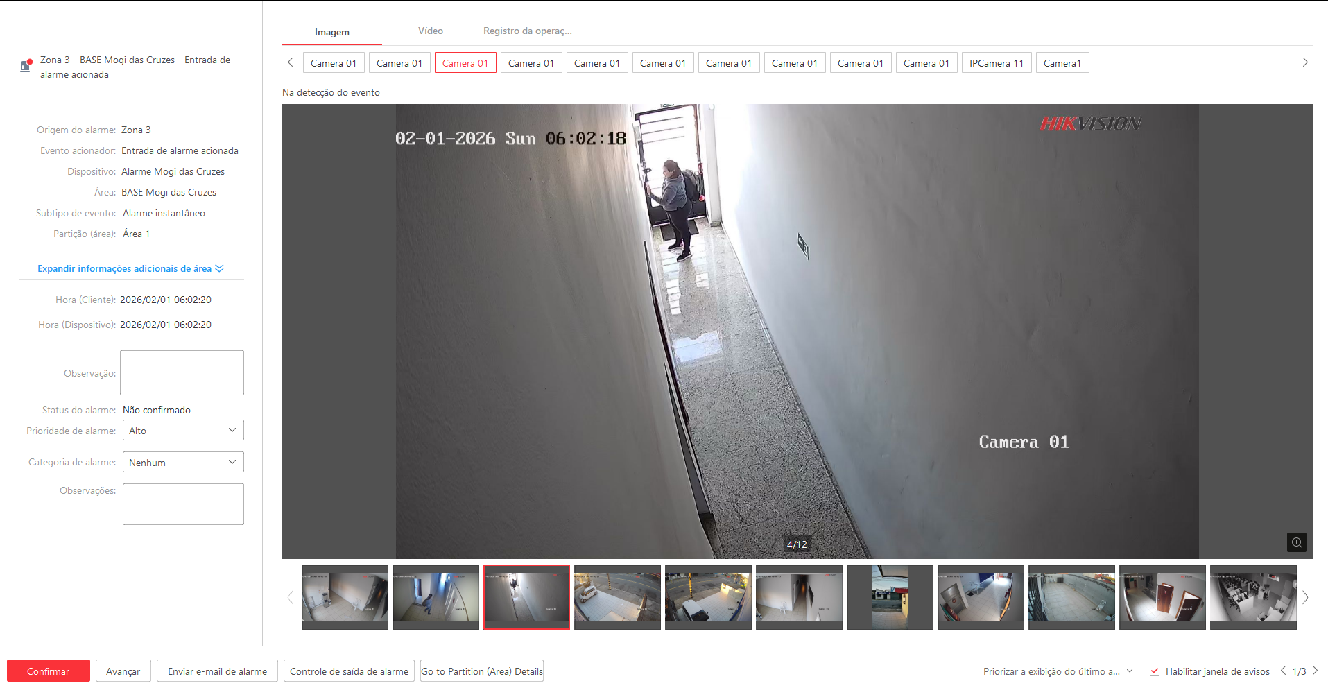 Imagem da ocorrência