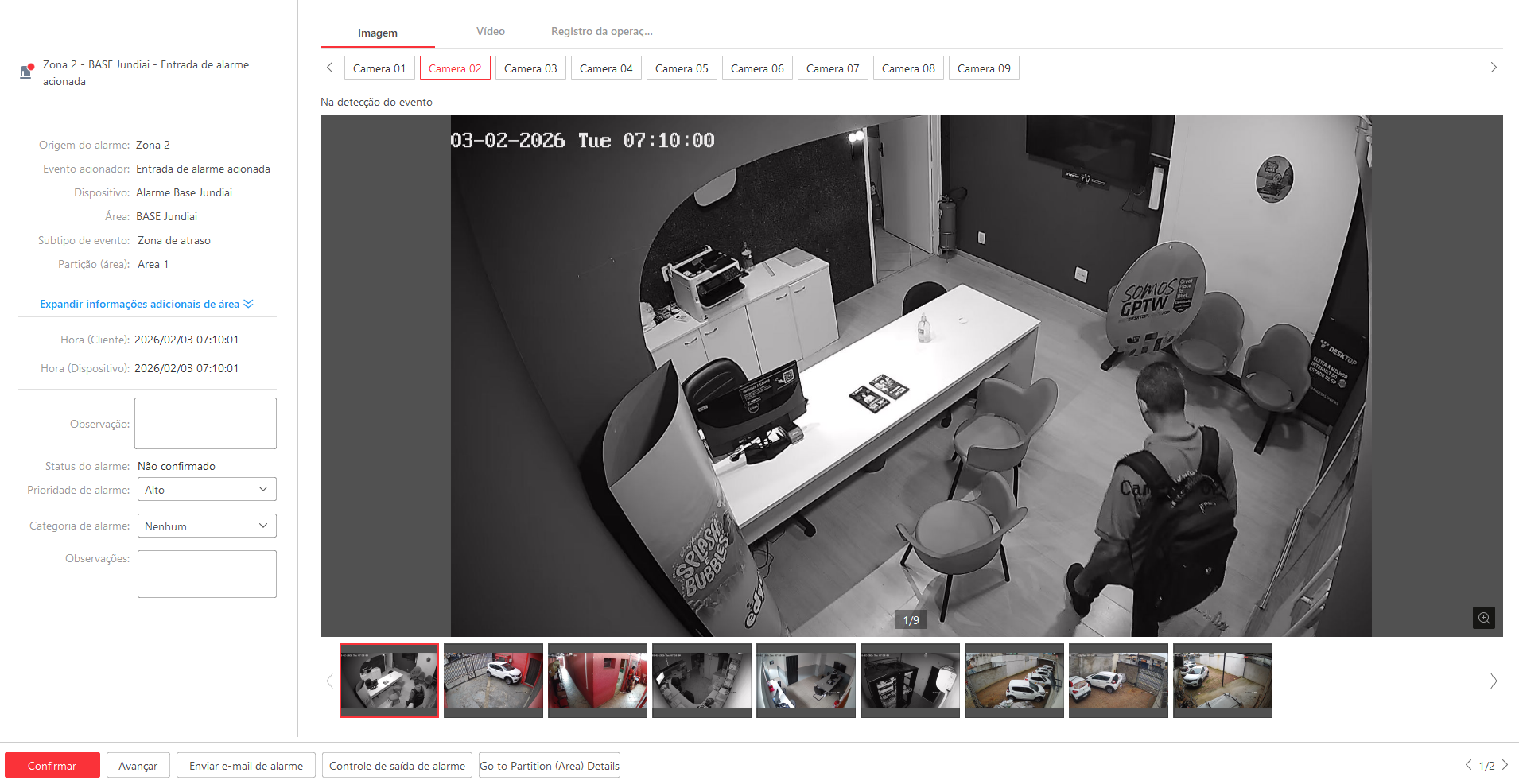 Imagem da ocorrência