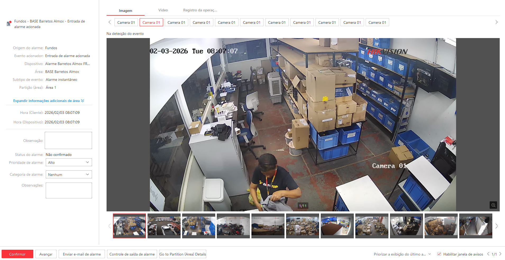 Imagem da ocorrência