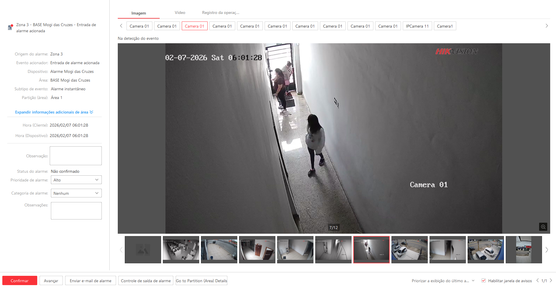 Imagem da ocorrência