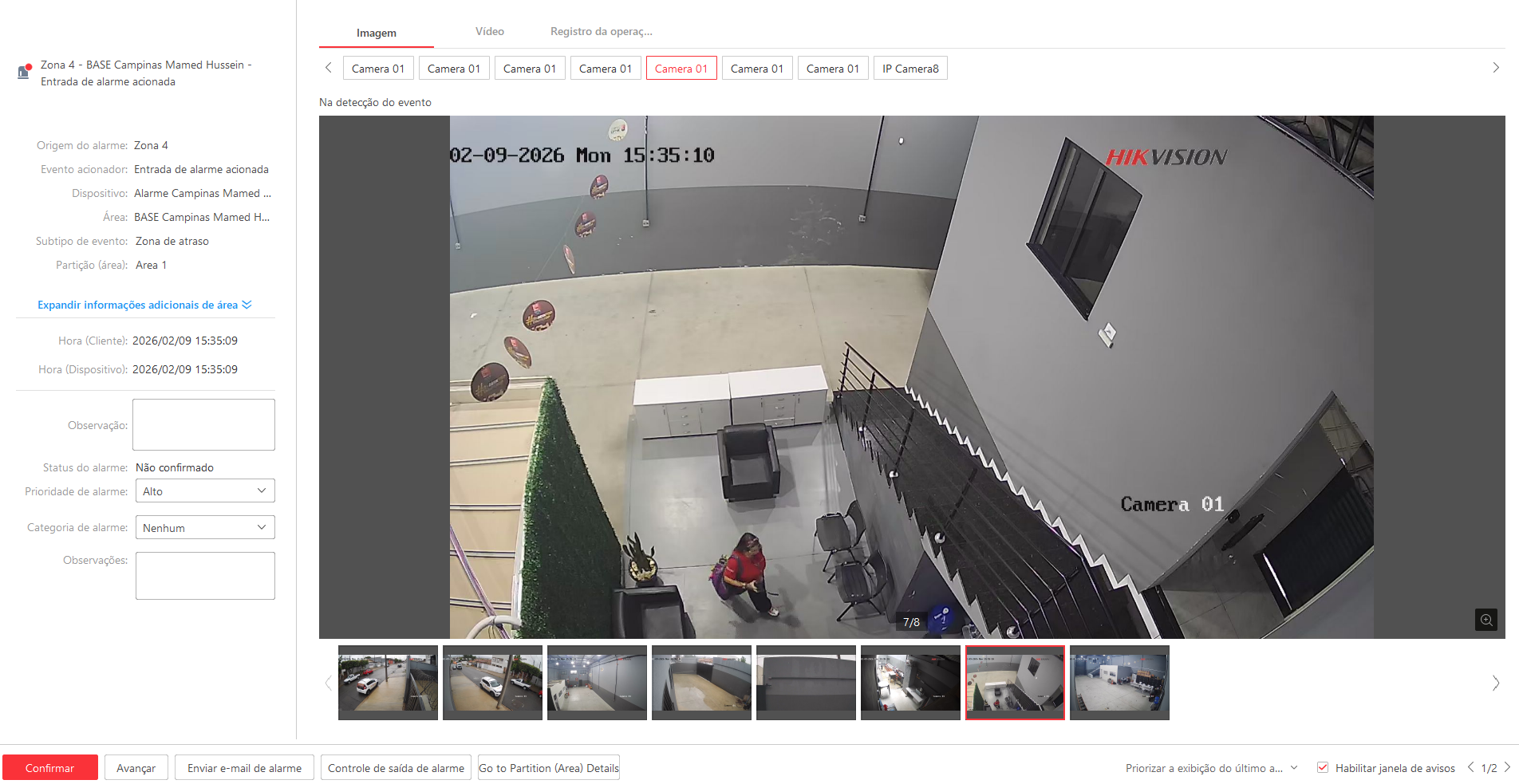 Imagem da ocorrência