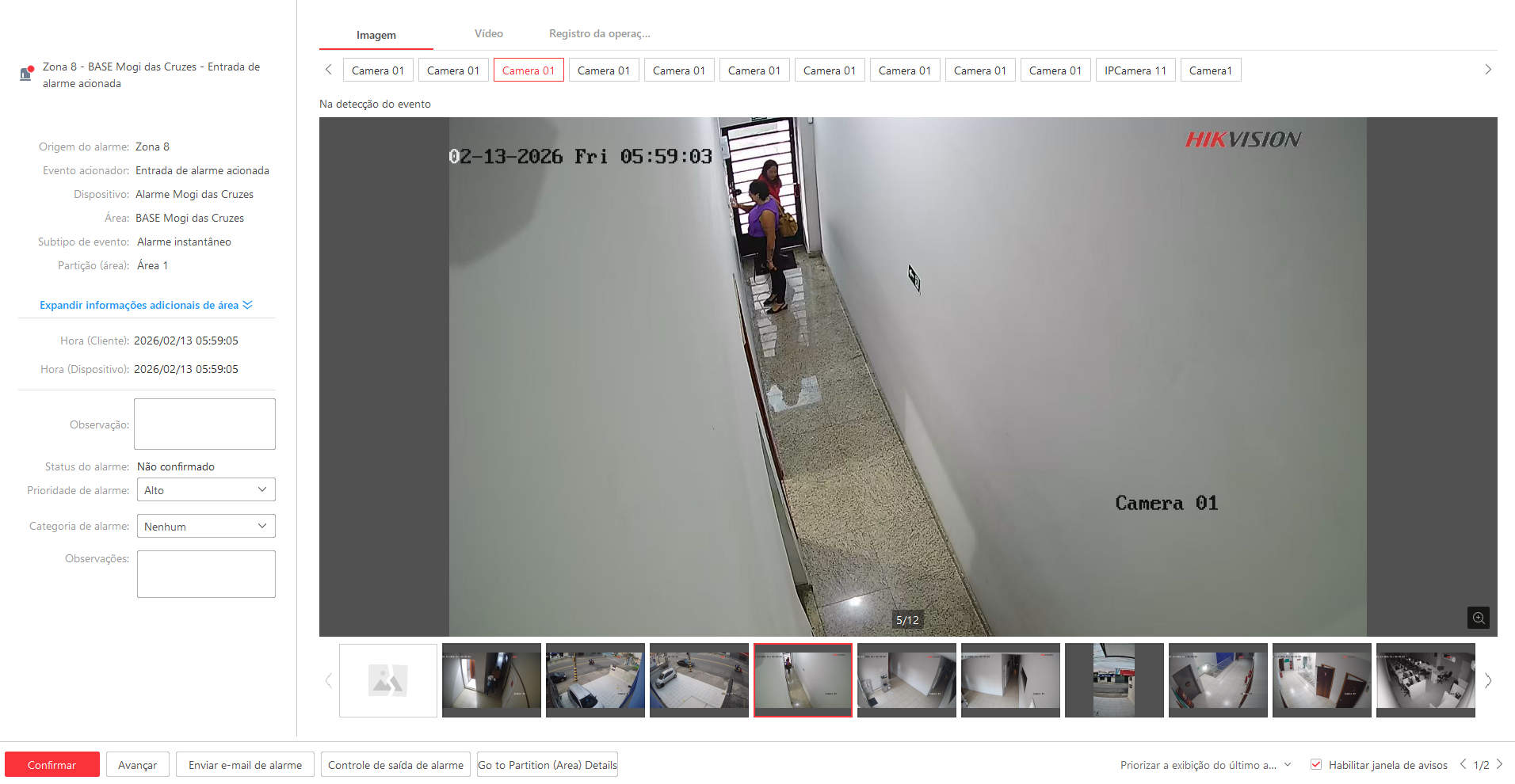 Imagem da ocorrência