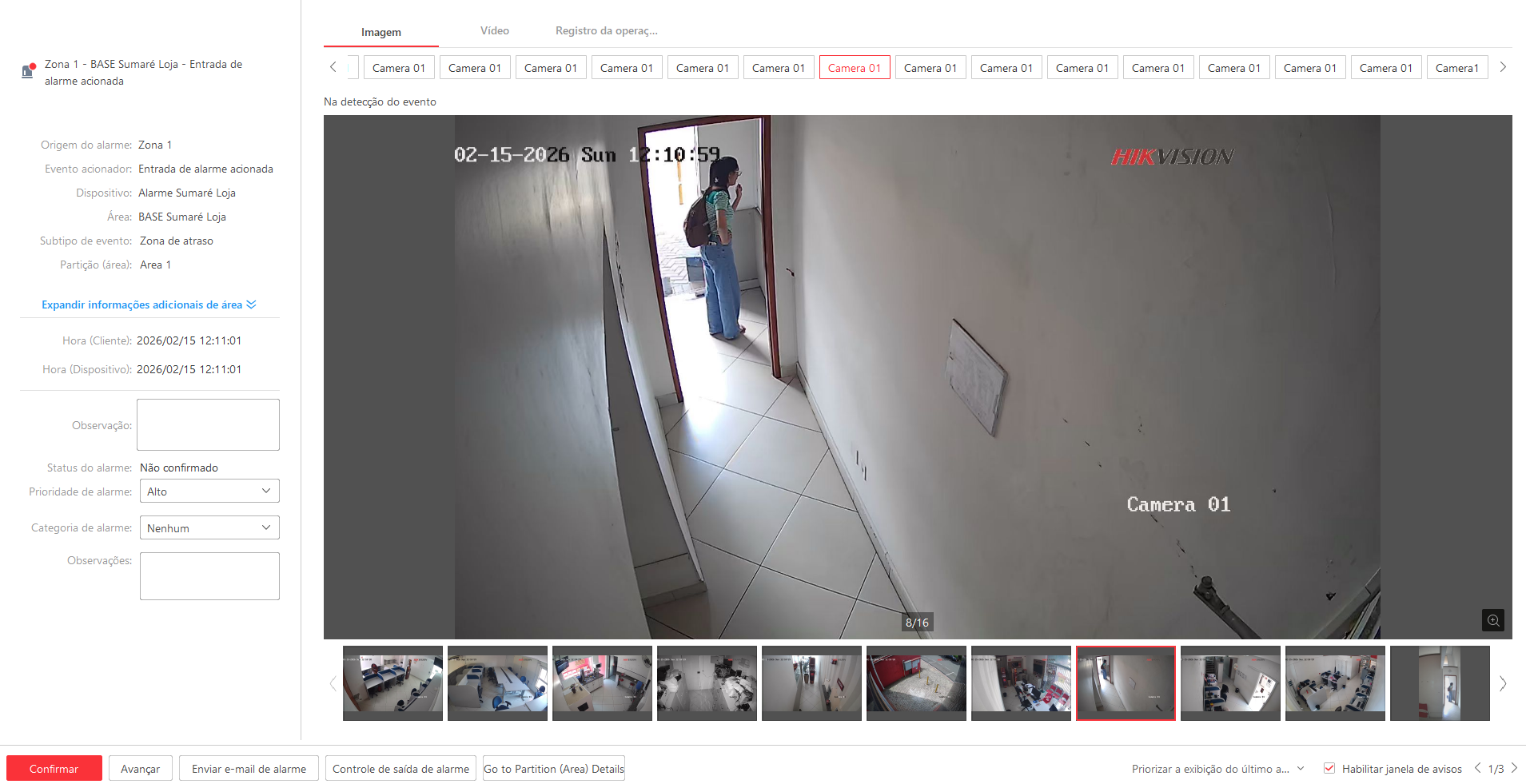 Imagem da ocorrência