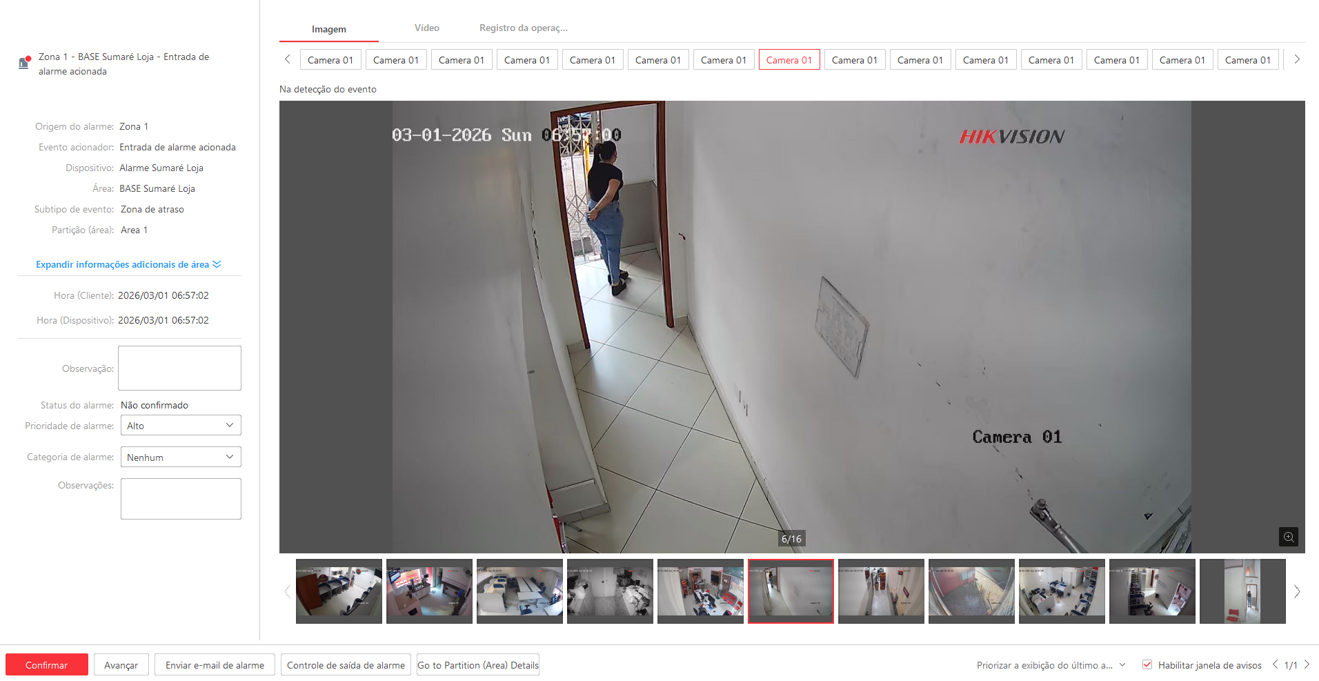 Imagem da ocorrência