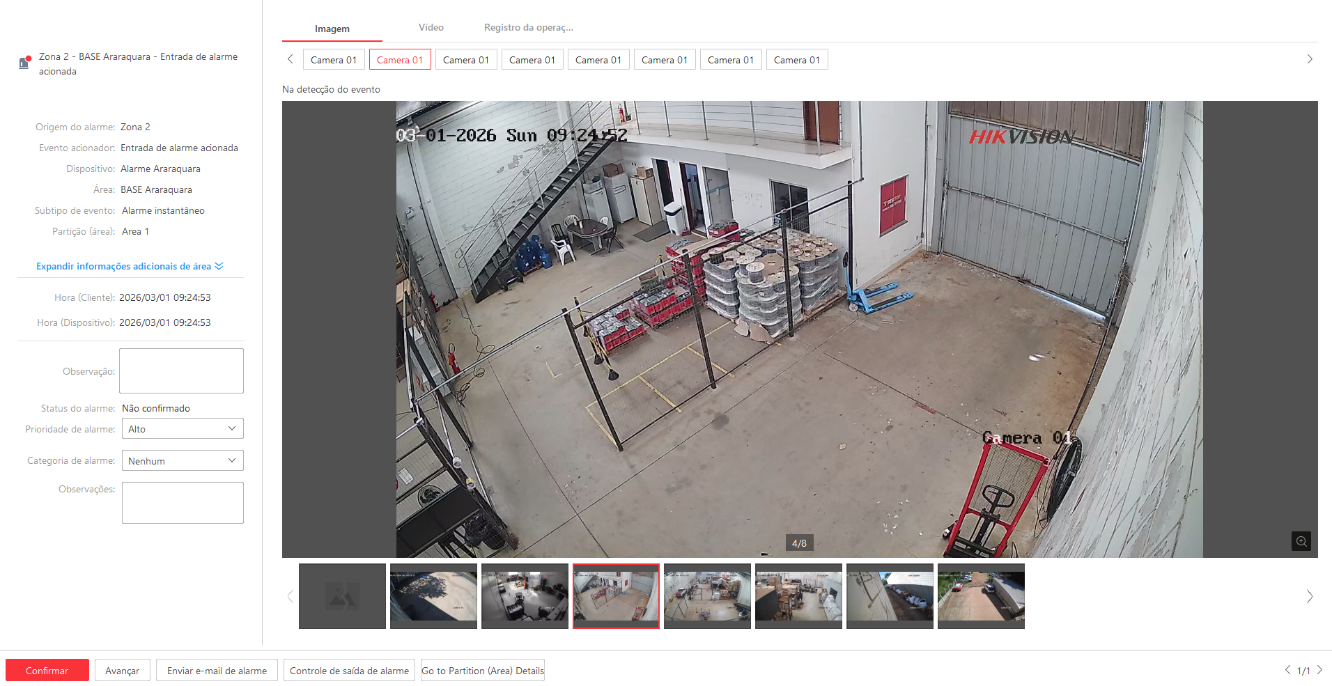 Imagem da ocorrência