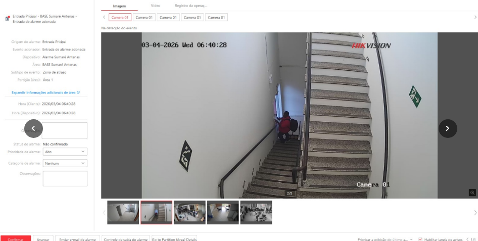 Imagem da ocorrência