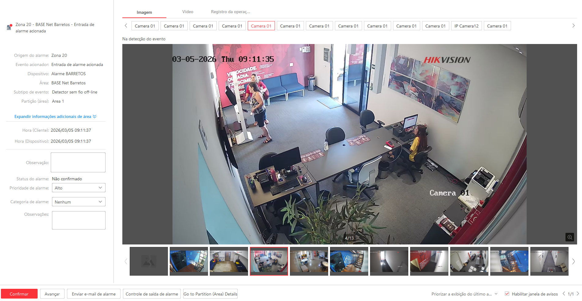 Imagem da ocorrência