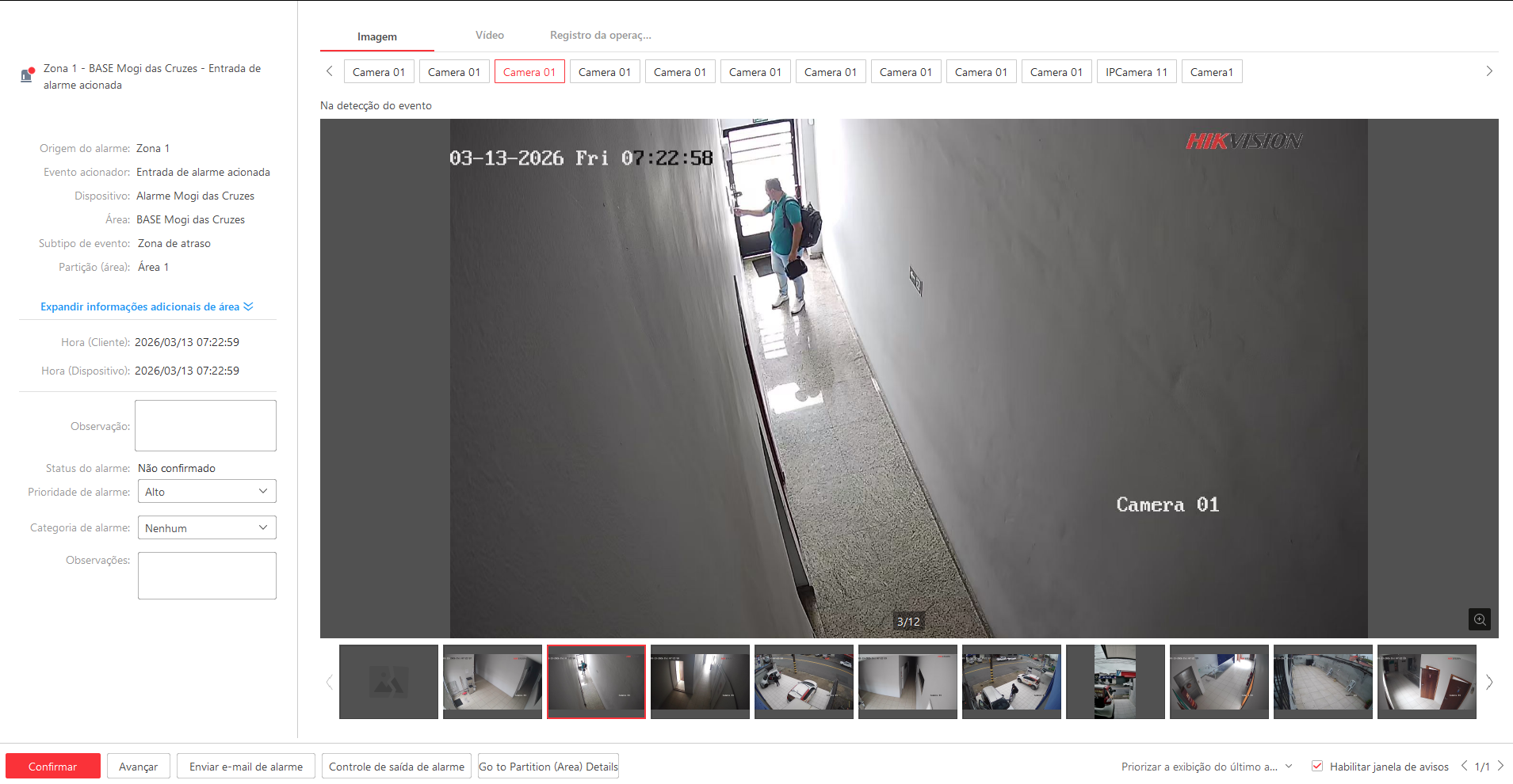 Imagem da ocorrência