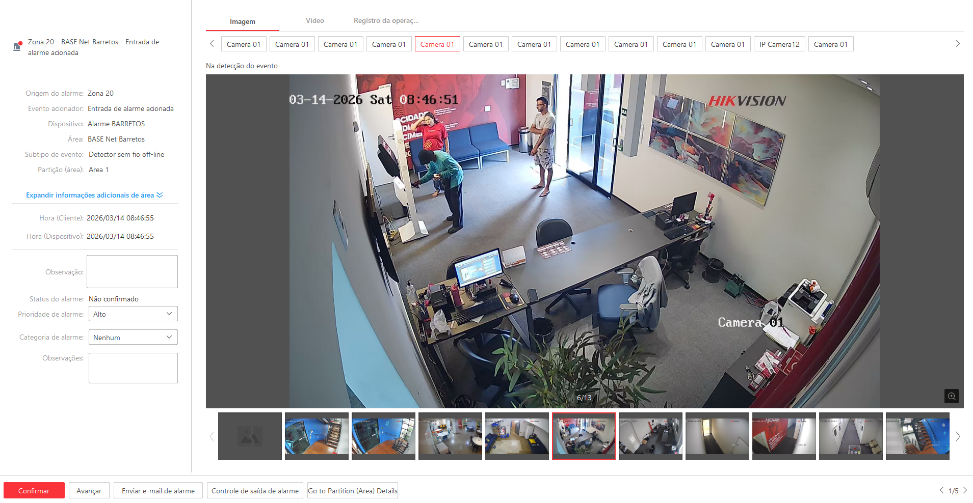 Imagem da ocorrência